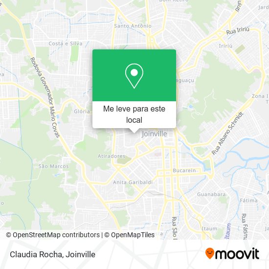 Claudia Rocha mapa