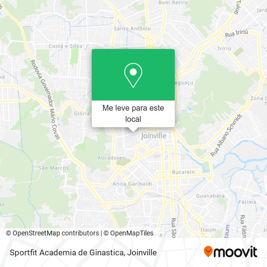 Sportfit Academia de Ginastica mapa