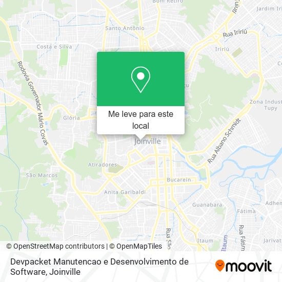 Devpacket Manutencao e Desenvolvimento de Software mapa