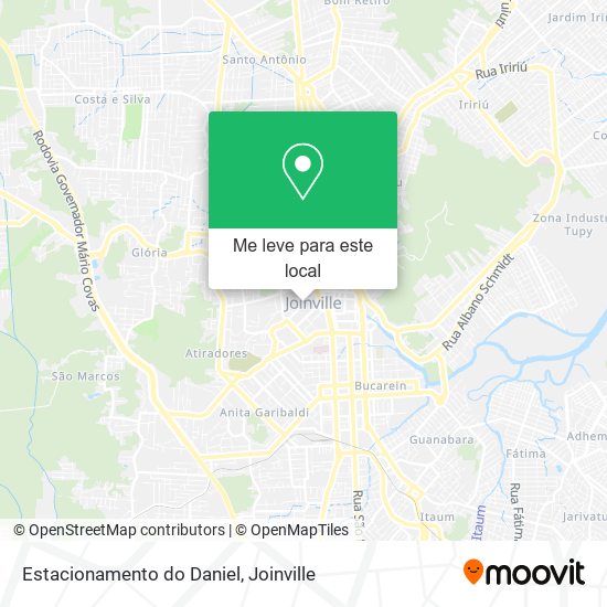 Estacionamento do Daniel mapa