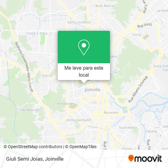 Giuli Semi Joias mapa