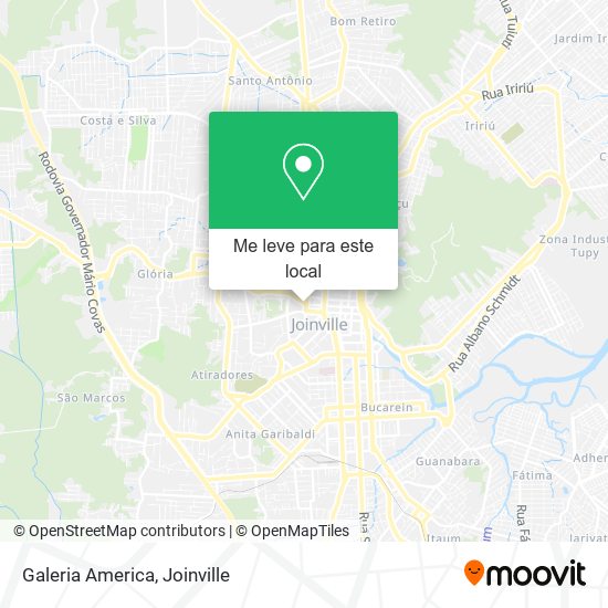 Galeria America mapa