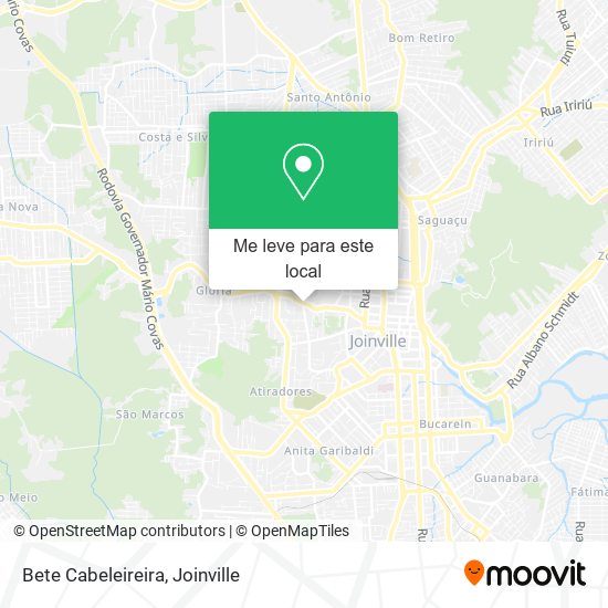 Bete Cabeleireira mapa