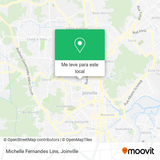 Michelle Fernandes Lins mapa
