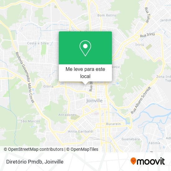 Diretório Pmdb mapa