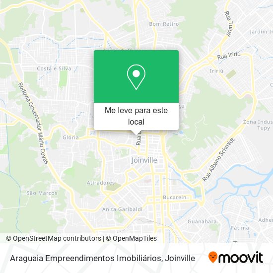 Araguaia Empreendimentos Imobiliários mapa