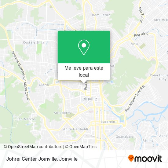Johrei Center Joinville mapa
