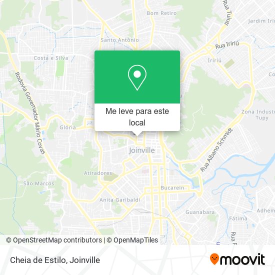 Cheia de Estilo mapa