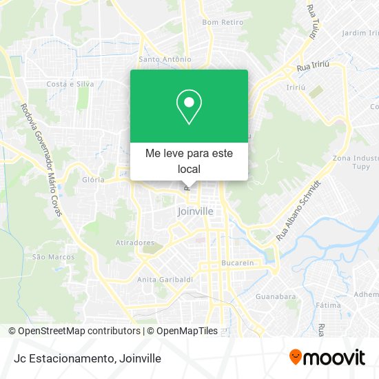 Jc Estacionamento mapa