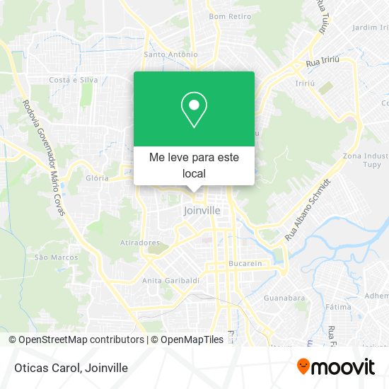 Oticas Carol mapa