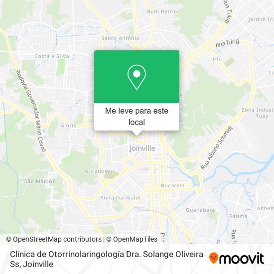Clínica de Otorrinolaringología Dra. Solange Oliveira Ss mapa