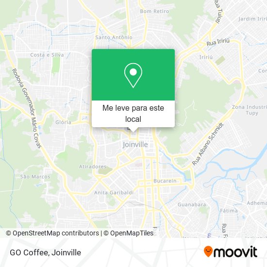 GO Coffee mapa