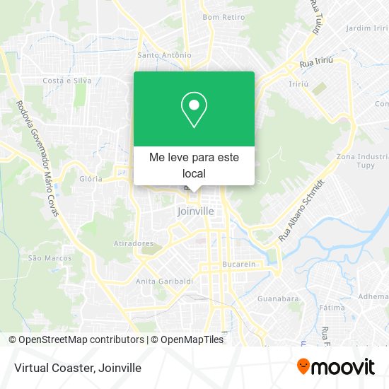 Virtual Coaster mapa