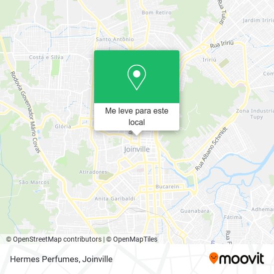 Hermes Perfumes mapa