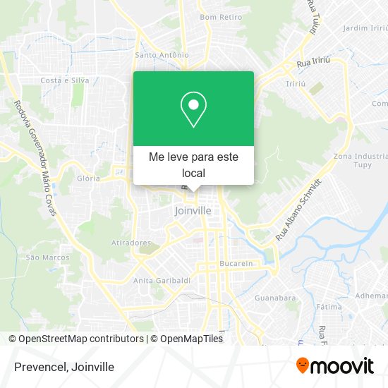 Prevencel mapa