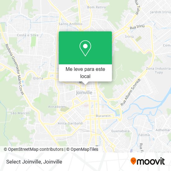 Select Joinville mapa