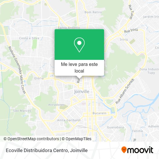 Ecoville Distribuidora Centro mapa