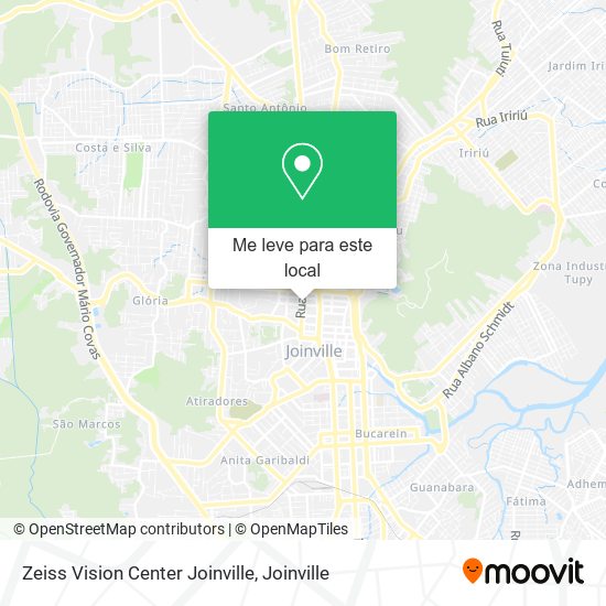 Zeiss Vision Center Joinville mapa