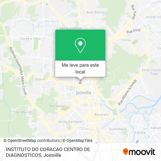 INSTITUTO DO CORACAO CENTRO DE DIAGNOSTICOS mapa