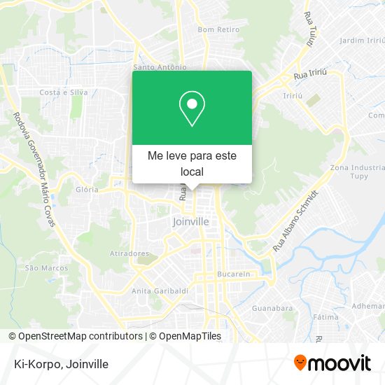 Ki-Korpo mapa