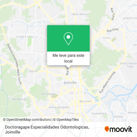 Doctoragape Especialidades Odontologicas mapa