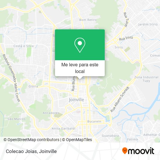 Colecao Joias mapa