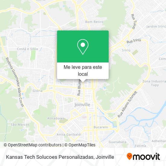 Kansas Tech Solucoes Personalizadas mapa