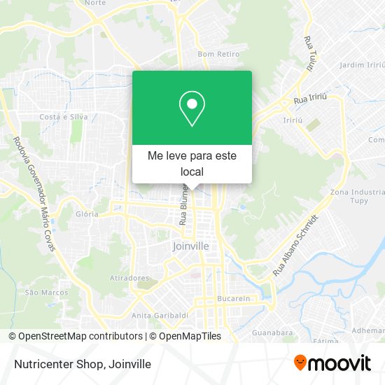 Nutricenter Shop mapa