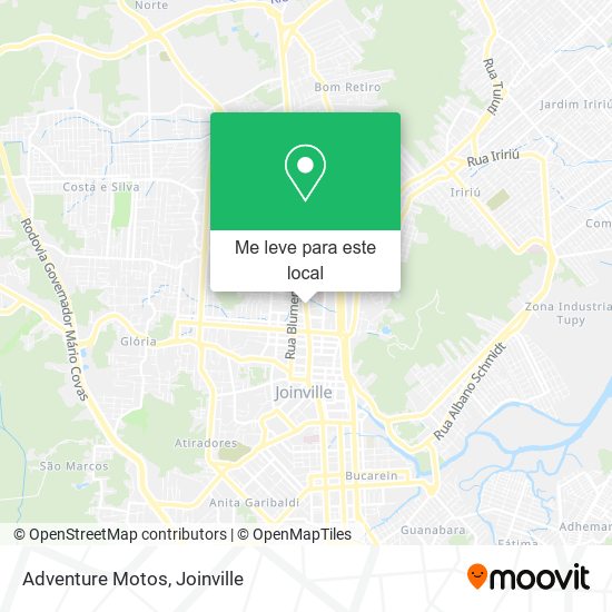 Adventure Motos mapa