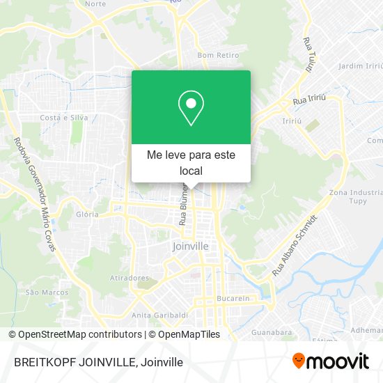 BREITKOPF JOINVILLE mapa