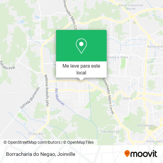 Borracharia do Negao mapa