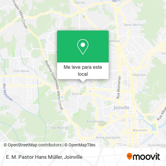 E. M. Pastor Hans Mûller mapa