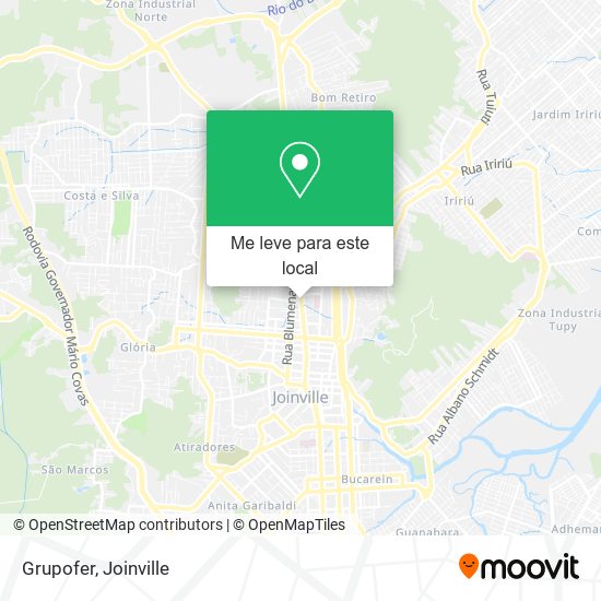 Grupofer mapa