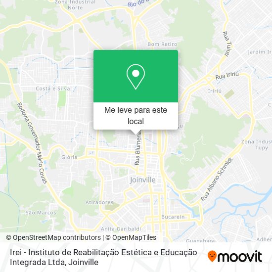 Irei - Instituto de Reabilitação Estética e Educação Integrada Ltda mapa