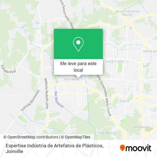 Expertise Indústria de Artefatos de Plásticos mapa