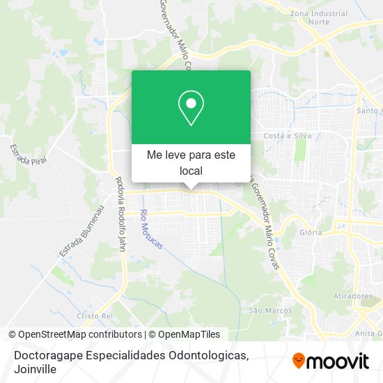 Doctoragape Especialidades Odontologicas mapa