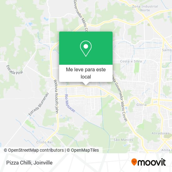 Pizza Chilli mapa