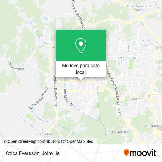 Otica Eversson mapa
