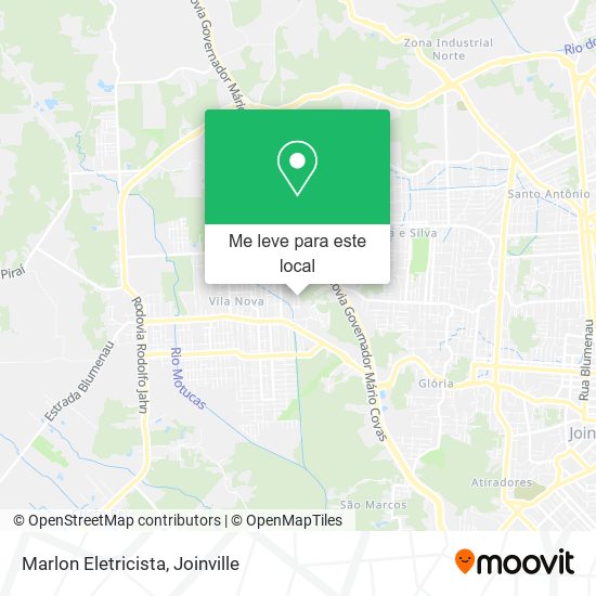 Marlon Eletricista mapa
