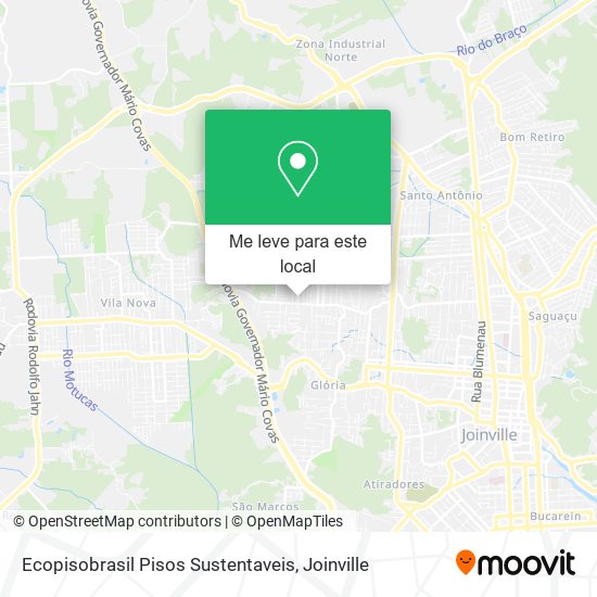 Ecopisobrasil Pisos Sustentaveis mapa