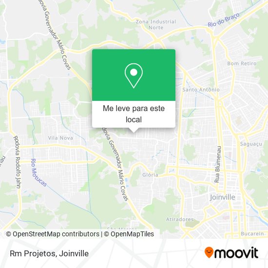 Rm Projetos mapa
