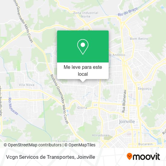 Vcgn Servicos de Transportes mapa