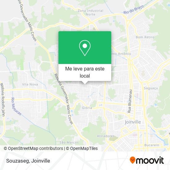 Souzaseg mapa