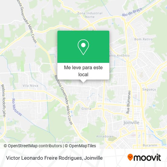 Victor Leonardo Freire Rodrigues mapa