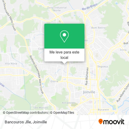 Bancouros Jlle mapa