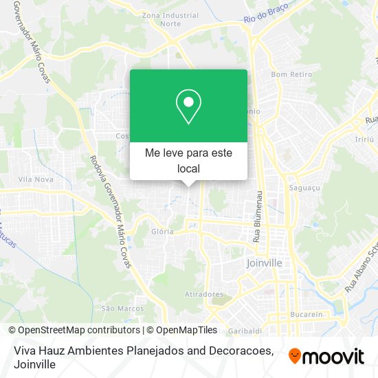 Viva Hauz Ambientes Planejados and Decoracoes mapa