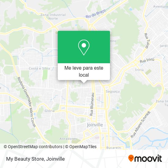 My Beauty Store mapa