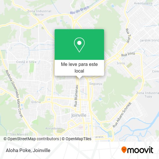 Aloha Poke mapa