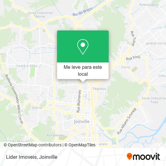 Lider Imoveis mapa