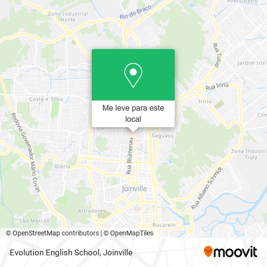 Evolution English School mapa